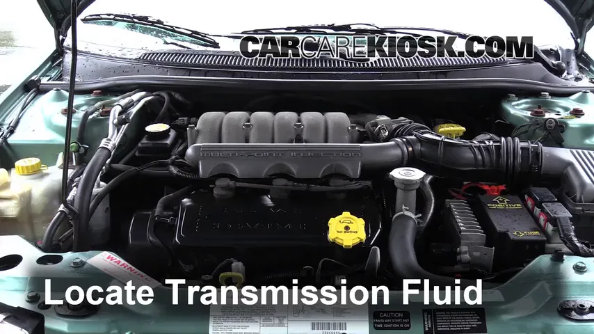 1998 Chrysler Cirrus LXi 2.5L V6 Transmission Fluid Check Fluid Level